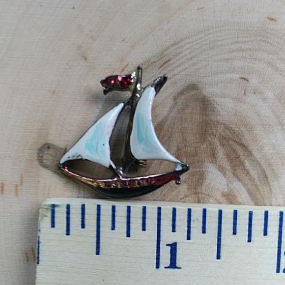 Primitive vintage Pilgrim + ship pin bundle - Picture 8 of 8